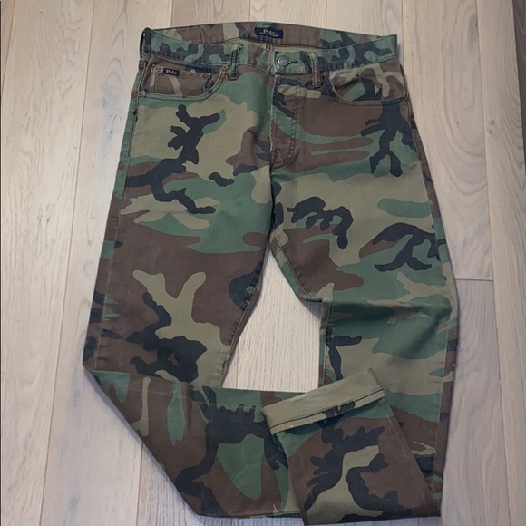 Polo Ralph Lauren Other - Polo Ralph Lauren Army fatigue Slim Fit Jean
